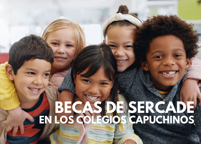 Becas de SERCADE en los colegios Capuchinos
